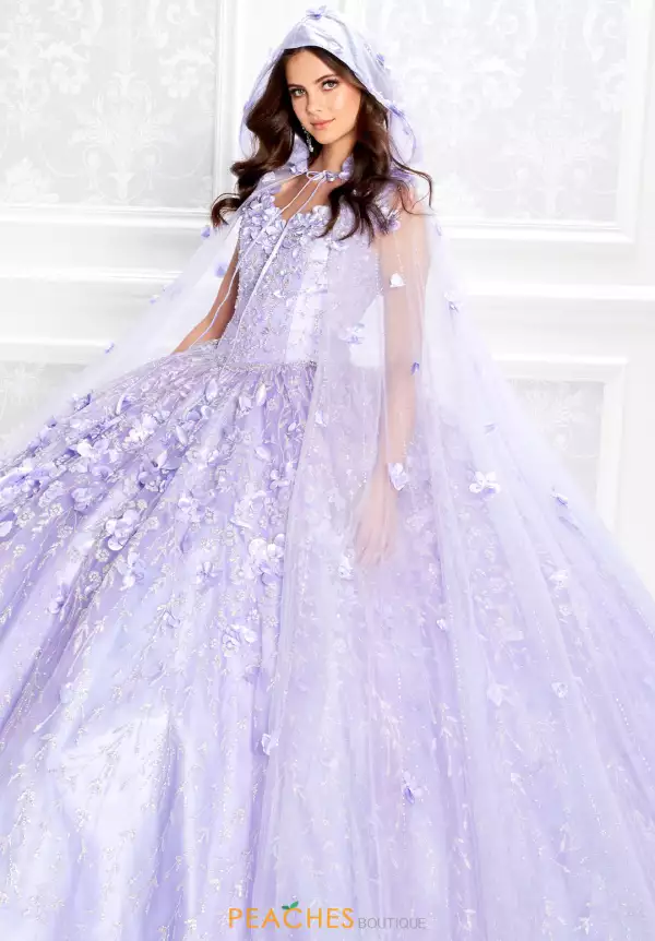 Princesa Quinceanera PR22036CLOAK