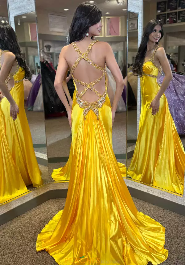 Sweetheart Neckline Long Dress 4201