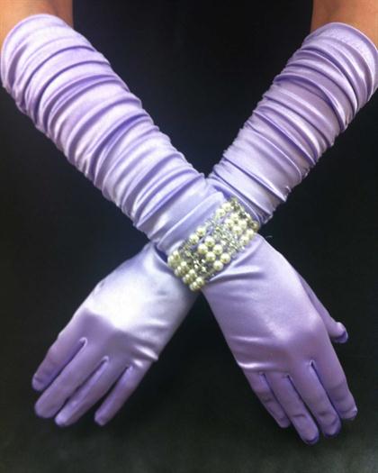 LilacScrunchyGloves - 