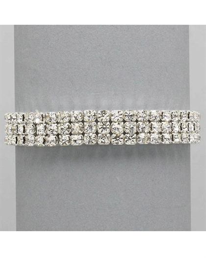 3StrandSilverBracelet - Silver