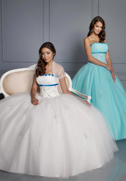 86061 - Pearl/Cobalt and Aqua/Turquoise