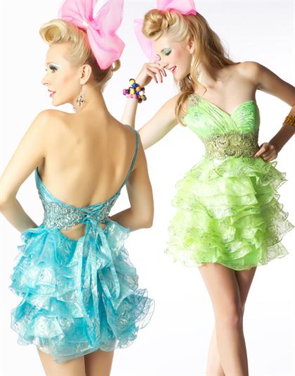 76264B - Turquoise and Lime