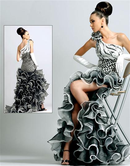 9047 - Black/White Plaid