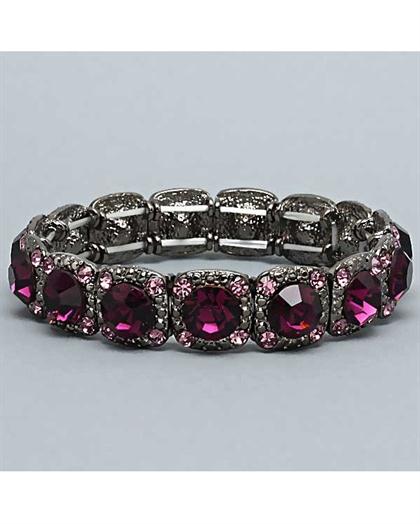 PurpleStretchableBracelet - Purple