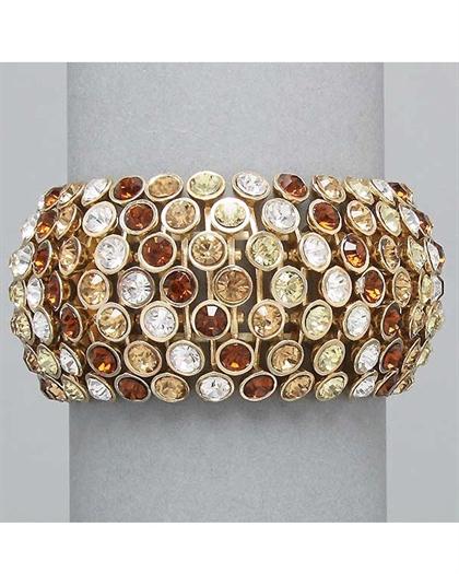 7StrandGoldMultiBracelet - Gold Multi