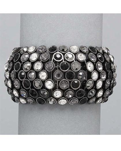 7StrandBlackMultiBracelet - Black Multi