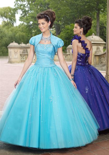 87074 - Aqua and Deep Purple