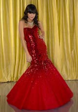 2012 Tiffany Prom Dresses 1691003SP.  Available in Black, Gold, Red, Royal