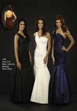 2012 WOW Prom Dresses 1048.  Available in Black, Midnight, White, Wine