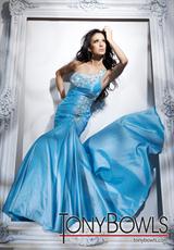 2012 Tony Bowls Le Gala Prom Dresses 112529.  Available in Turquoise, White