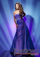 2012 Tony Bowls Le Gala Prom Dresses 112540.  Available in Grape