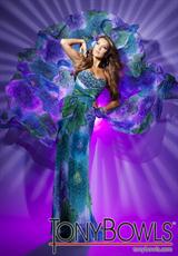2012 Tony Bowls Paris Prom Dresses 112716.  Available in Green/Multi
