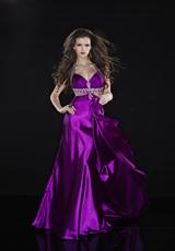 2012 Panoply Prom Dresses 14415.  Available in Black, Purple, Red