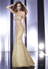 2012 Panoply Prom Dresses 14478.  Available in Black, Gold