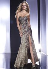 2012 Panoply Prom Dresses 14486.  Available in Gold/Multi