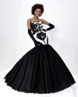 2012 Tiffany Prom Dresses 16661.  Available in Ivory/Black