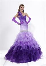 2012 Tiffany Prom Dresses 16712.  Available in Purple Ombre, Turquoise Ombre