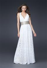 2012 La Femme Prom Dresses 16492.  Available in White/Gold