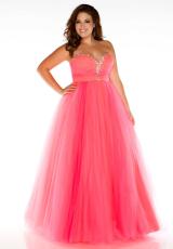 Fabulouss Plus Size 2042F.  Available in Blue Ombre, Neon Coral