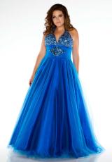 Fabulouss Plus Size 4976F.  Available in Candy Pink, Ocean Blue