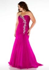 Fabulouss Plus Size 64503F.  Available in Aqua, Magenta