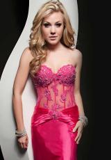 Jasz Couture 4901.  Available in Fuchsia, Gold