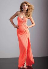 Mori Lee 93205.  Available in Neon Lime, Neon Orange