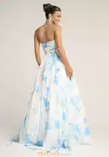 White/Soft Blue