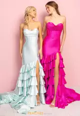 Light Blue and Fuchsia