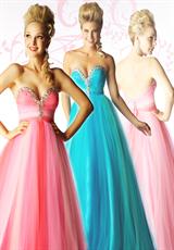 2012 MacDuggal Prom Dresses 2652H.  Available in Blue Ombre, Pink Ombre