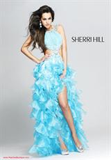2012 Sherri Hill Prom Dresses 2780.  Available in Light Blue, Lilac, Lime
