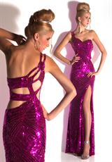 2012 Cassandra Stone Prom Dresses 3547A.  Available in Fuchsia, Gold