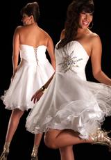 2012 Cassandra Stone II Plus Size Prom Dresses 61065K.  Available in Purple, White