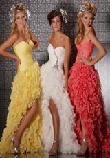 2012 MacDuggal Prom Dresses 6149M.  Available in Lemon, Salmon, White
