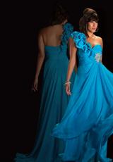 2012 Cassandra Stone II Plus Size Prom Dresses 6333K.  Available in Ocean Blue, Red