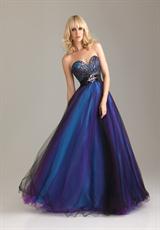 2012 Night Moves Prom Dresses 6462.  Available in Black Multi, Purple Print