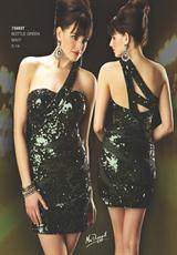 MacDuggal Cocktail 75993T.  Available in Bottle Green, Navy