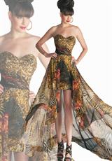 2012 Cassandra Stone Prom Dresses 76174A.  Available in Animal