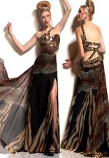 2012 Cassandra Stone Prom Dresses 76205A.  Available in Animal