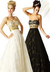 MacDuggal 76246H.  Available in Black/Gold, Ivory/Gold