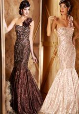 2012 MacDuggal Prom Dresses 78380D.  Available in Chocolate, Gunmetal, Mint, Rose