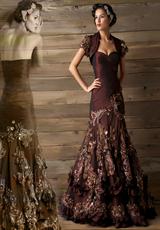 2012 MacDuggal Prom Dresses 78505D.  Available in Dark Brown, Latte