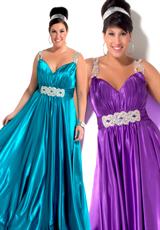 2012 Cassandra Stone II Plus Size Dress 81358K