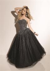 2012 Mori Lee Prom Dresses 91015.  Available in Black, White