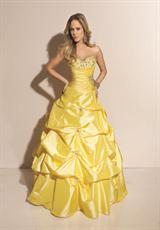 2012 Mori Lee Prom Dresses 91019.  Available in Capri, Pineapple