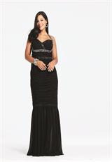 2012 Faviana Prom Dresses 9251.  Available in Black, Navy, Purple