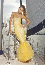 2012 Blush Prom Dresses 9300.  Available in Tulip, Yellow