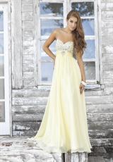 2012 Blush Prom Dresses 9343.  Available in Red, Turquoise, White, Yellow