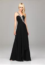 Evenings By Allure A537.  Available in Aqua, Black, Watermelon