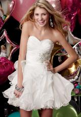 Alyce 3545.  Available in Light Blue, Light Pink, White